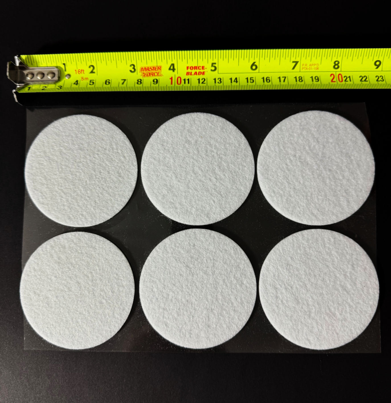 Adherable Monotub Filters 2.5"