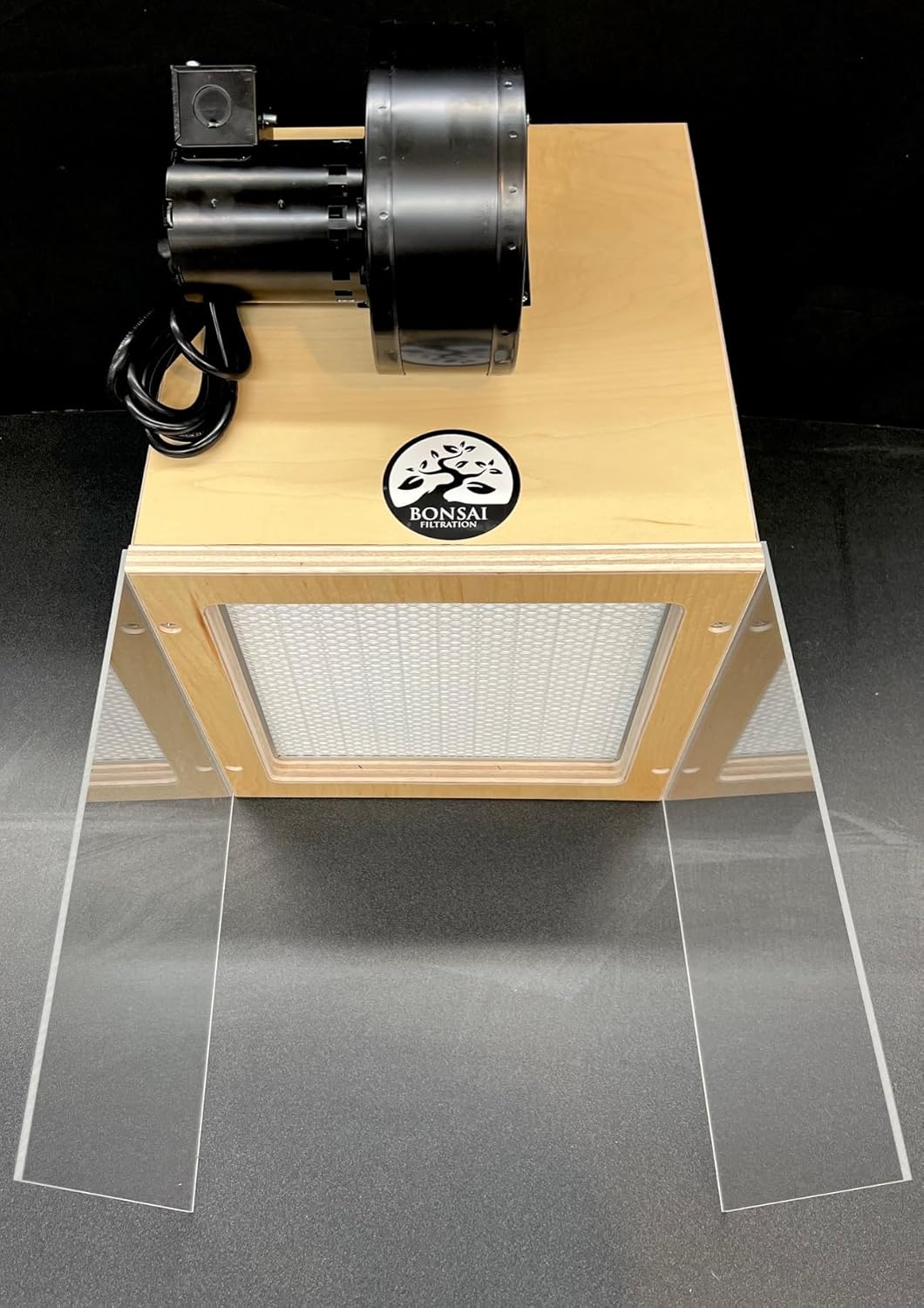 12" x 12" 99.99% HEPA Portable Horizontal True Laminar Flowhood 120V