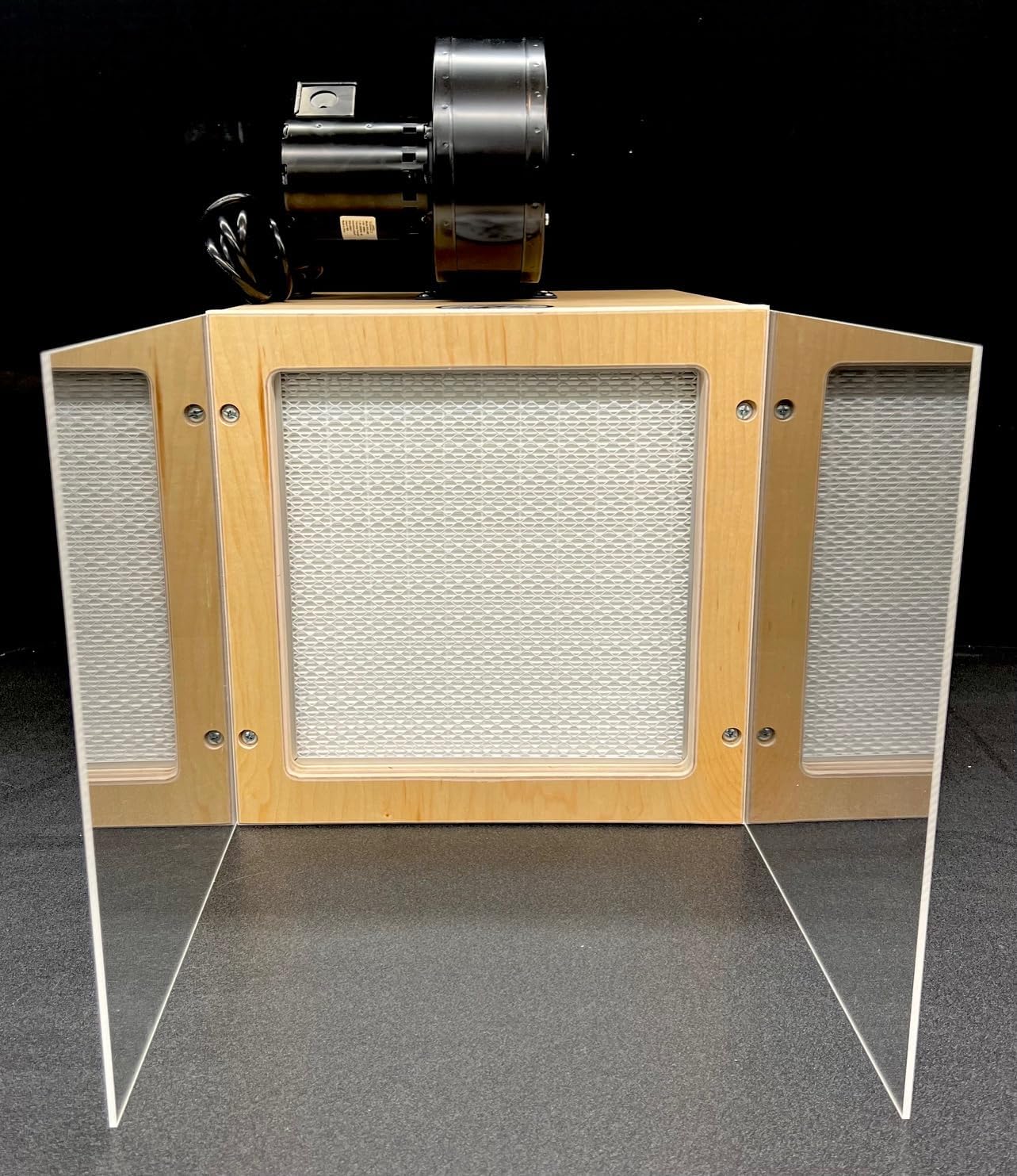12" x 12" 99.99% HEPA Portable Horizontal True Laminar Flowhood 120V