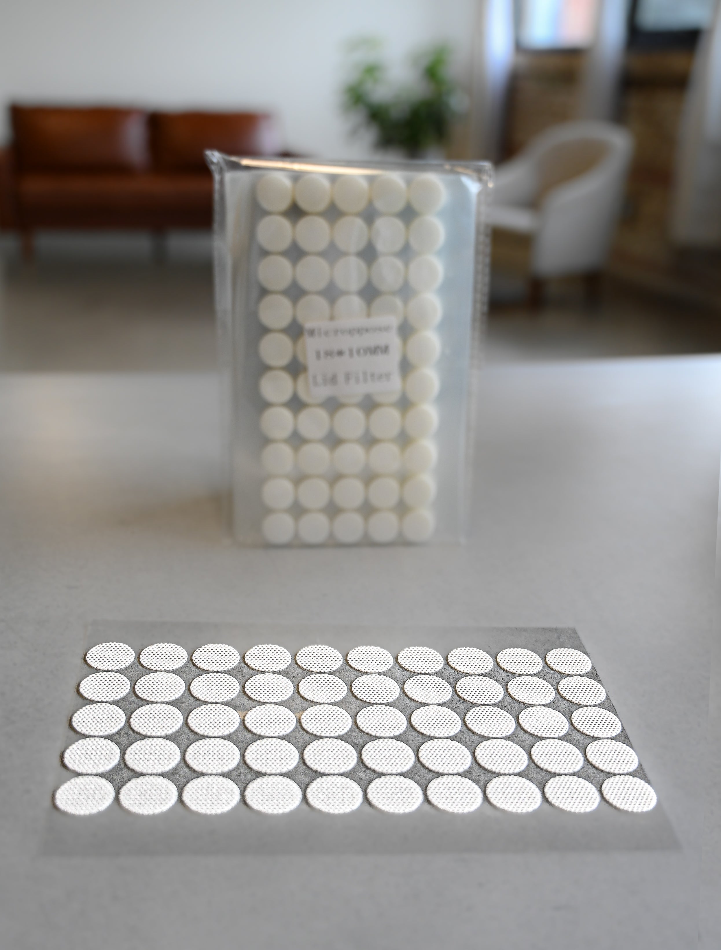 Adherable Lid Filters For Plant & Mushroom Tissue Culture