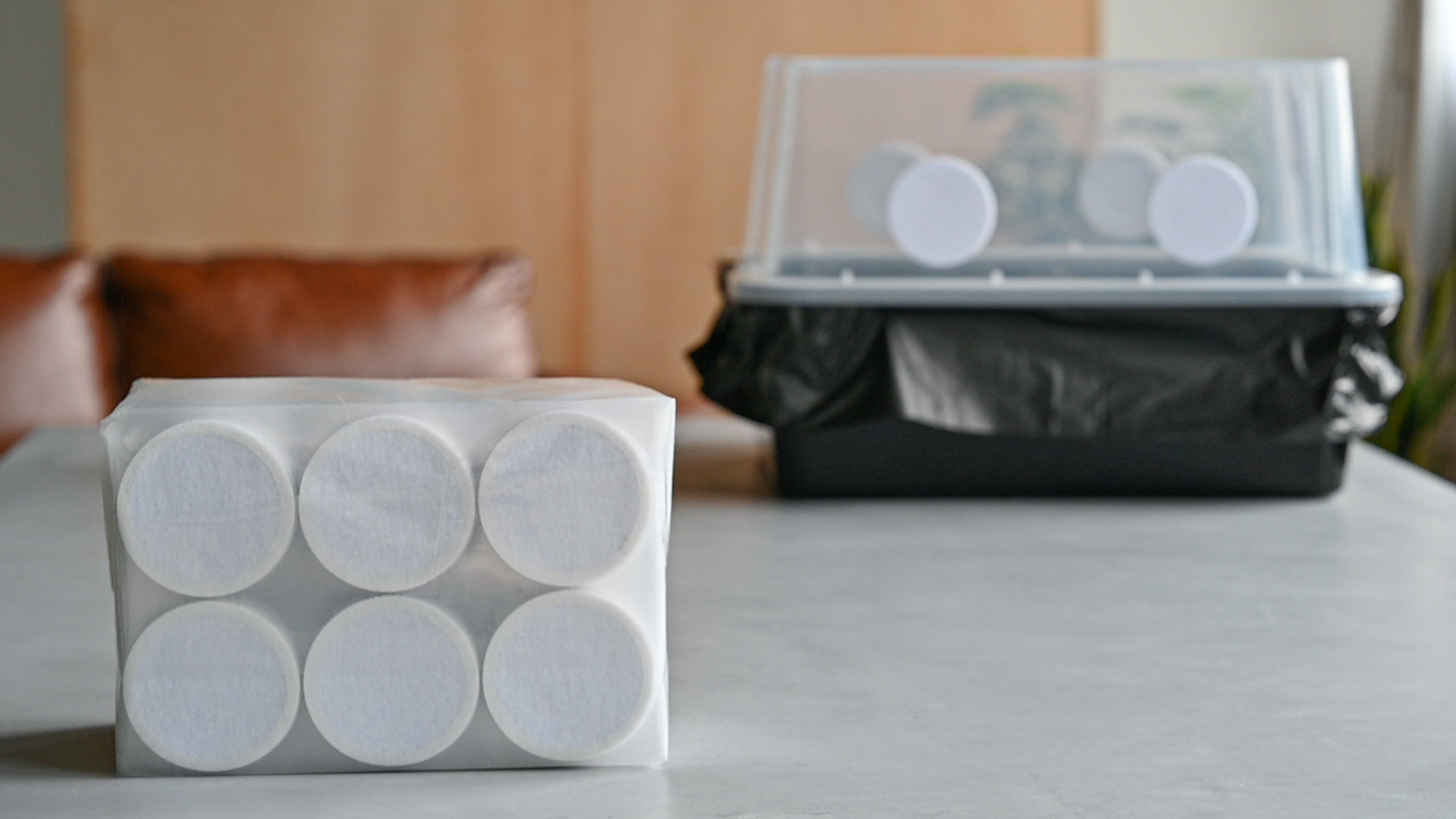 Adherable Monotub Filters 2.5"