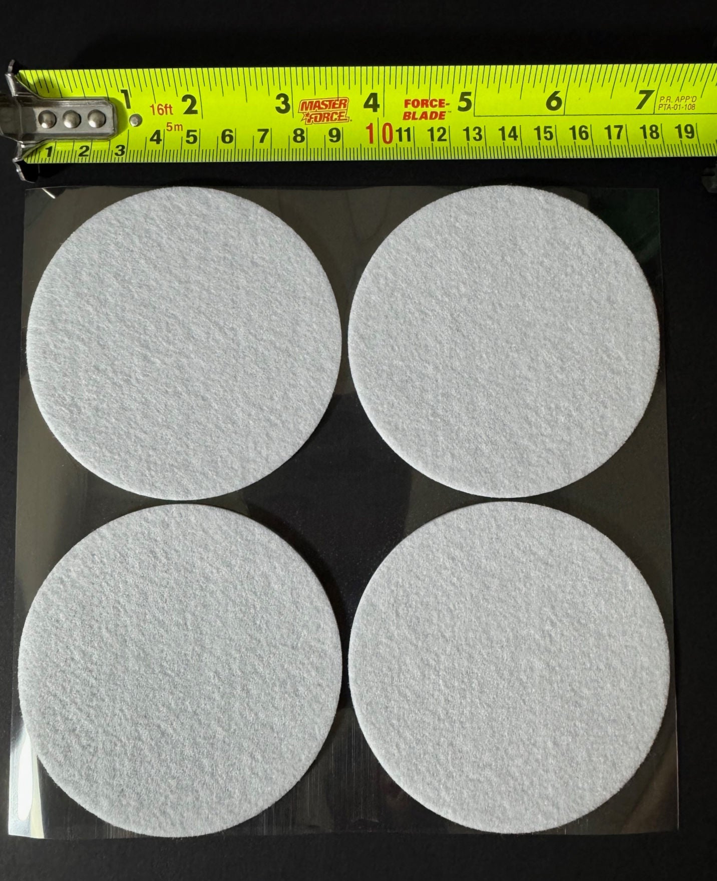 Adherable Monotub Filters 3.5"