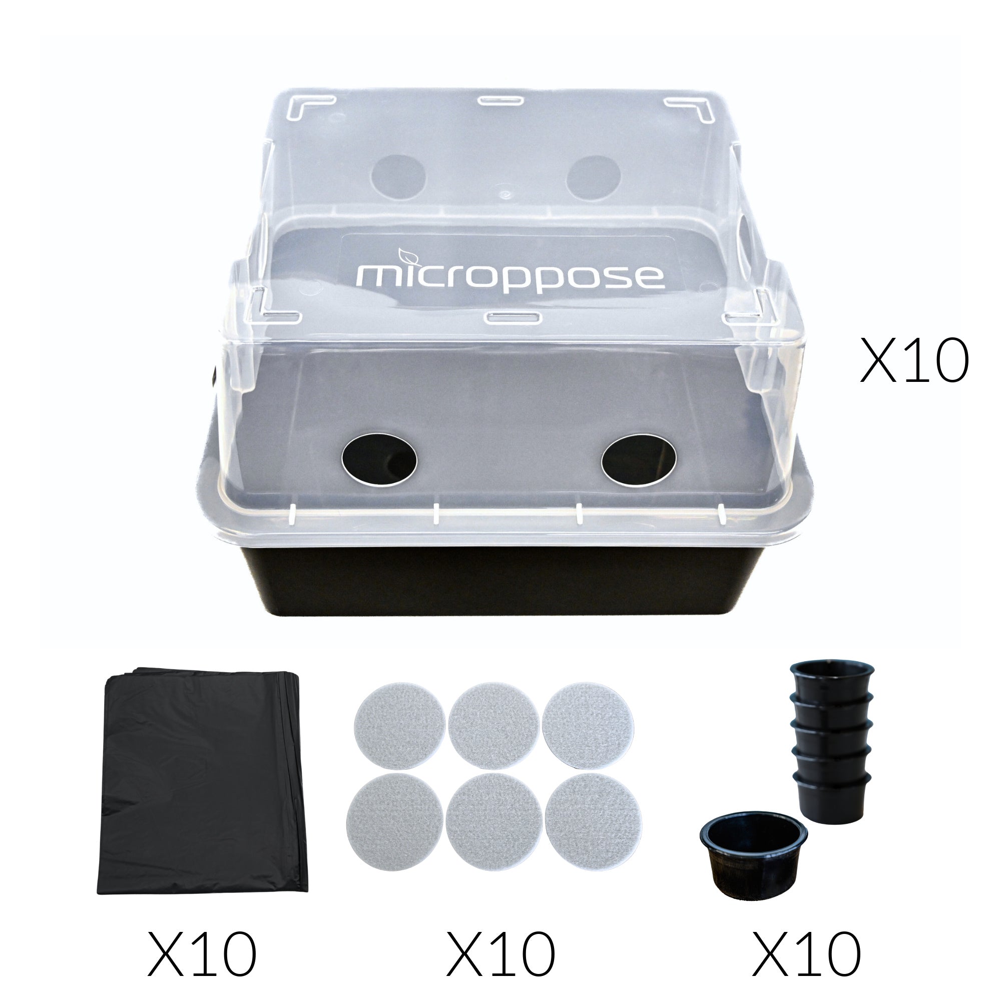 'Mark 1' Medium Mushroom Monotub Package