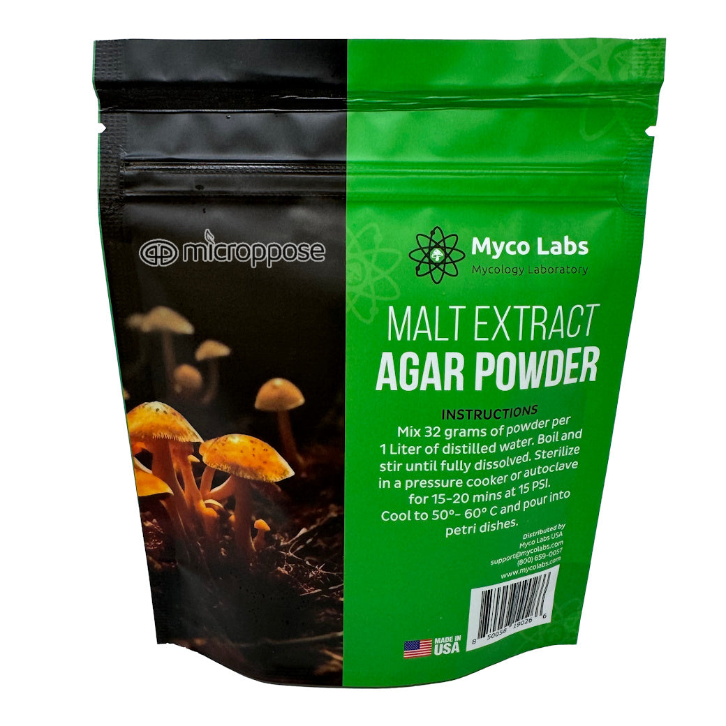 Premium Light Malt Extract (LME) Agar Powder Blend - Makes 200+ Agar Plates 200g (7oz)