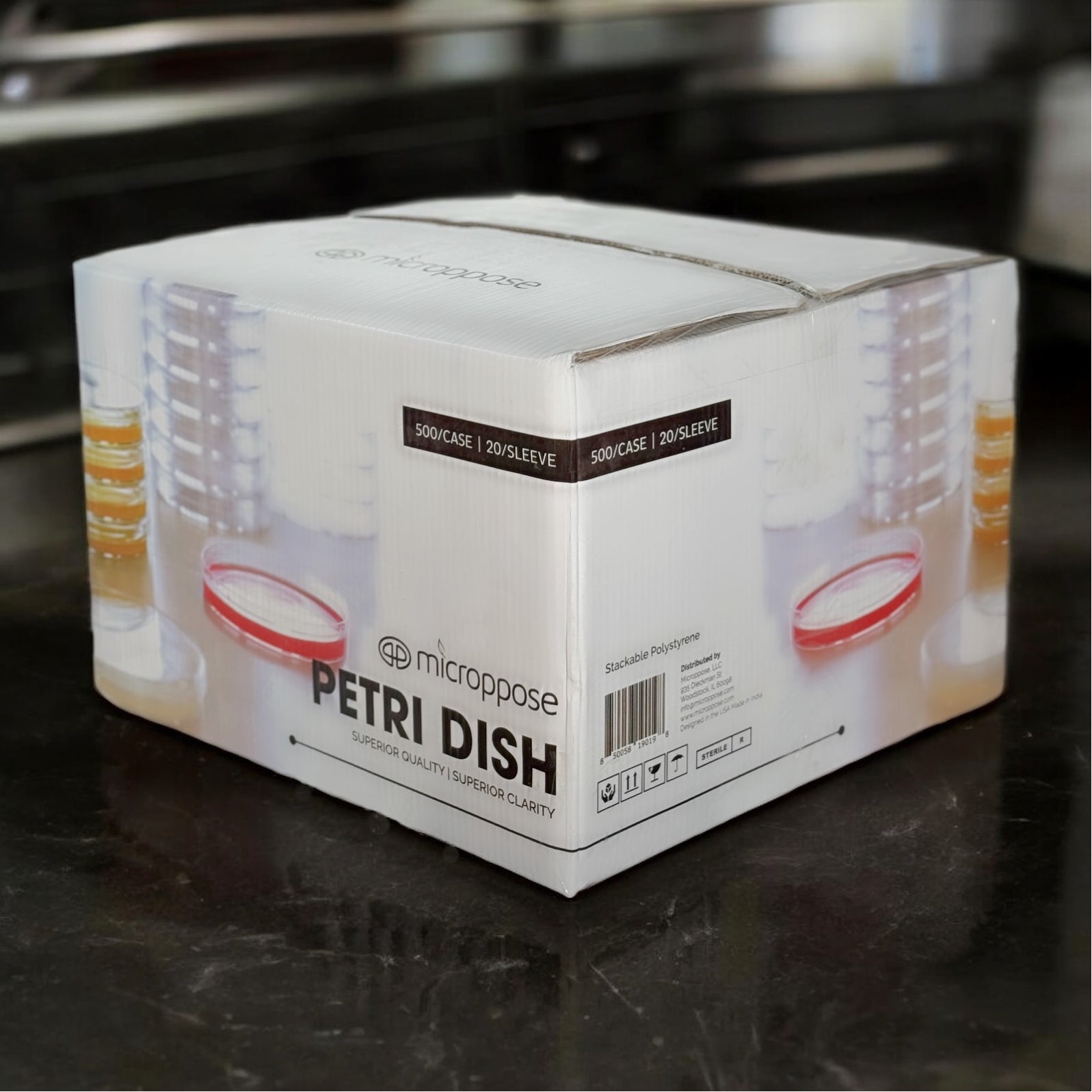 Standard/Disposable 90mm*15mm Polystyrene Petri Dish