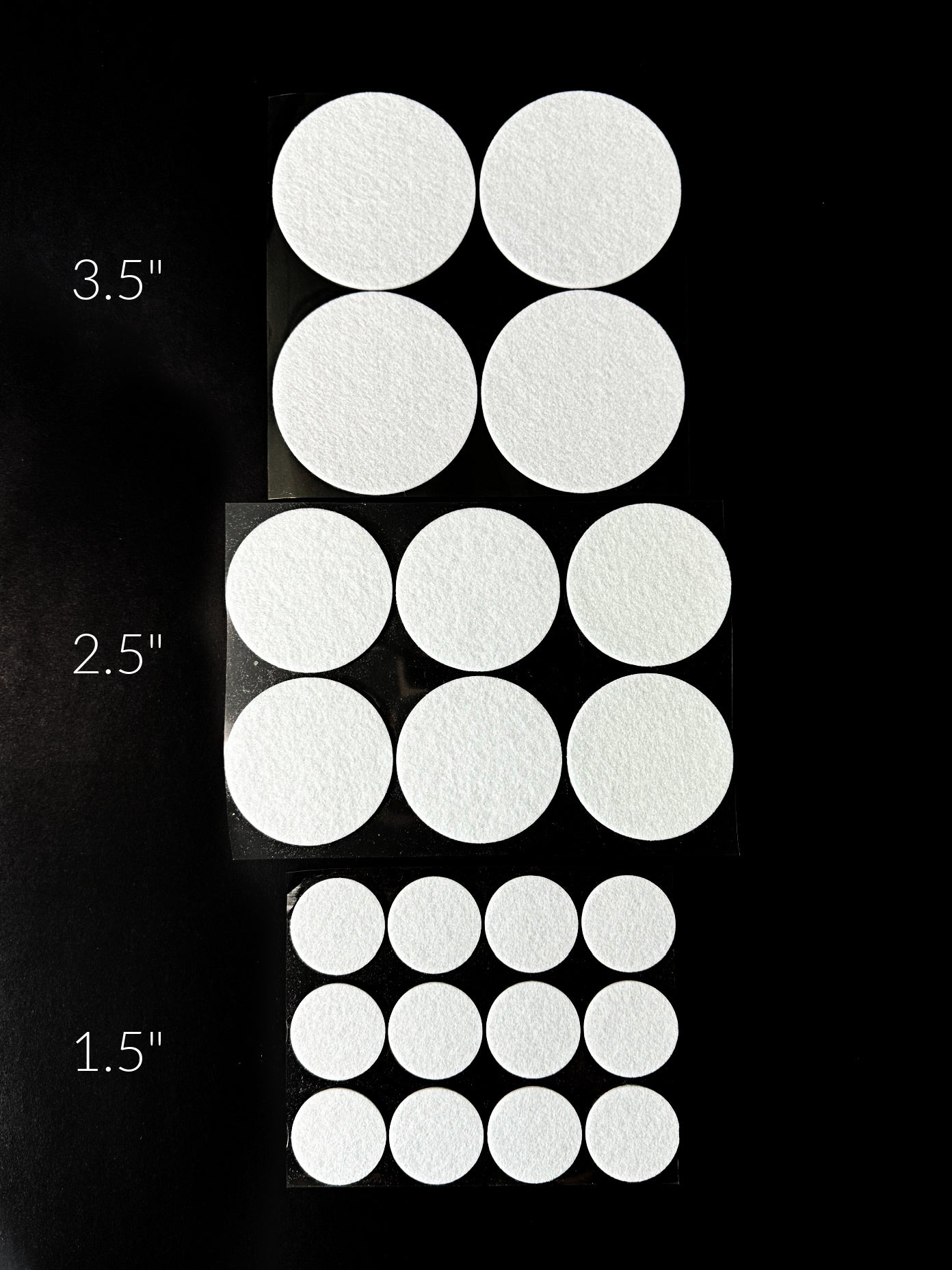 Adherable Monotub Filters 2.5"