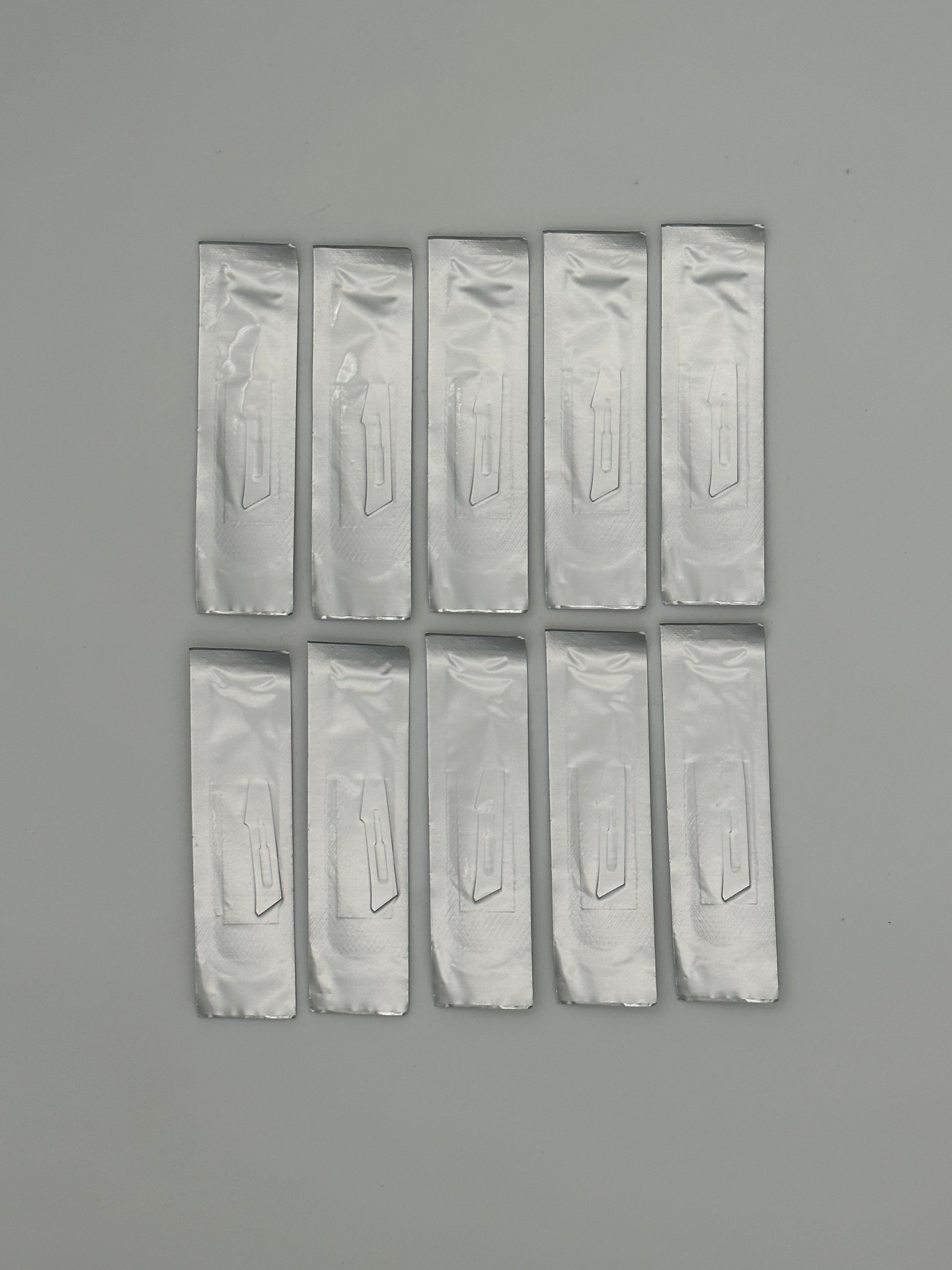 Machined Edged Dull Sterile Scalpel Blades For Agar Transfers