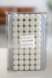 Adherable Lid Filters For Plant & Mushroom Tissue Culture