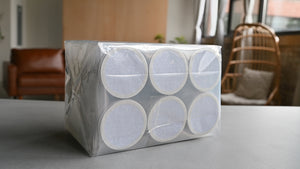 Adherable Tub Filters For Mushroom Cultivation (For 2" Holes)