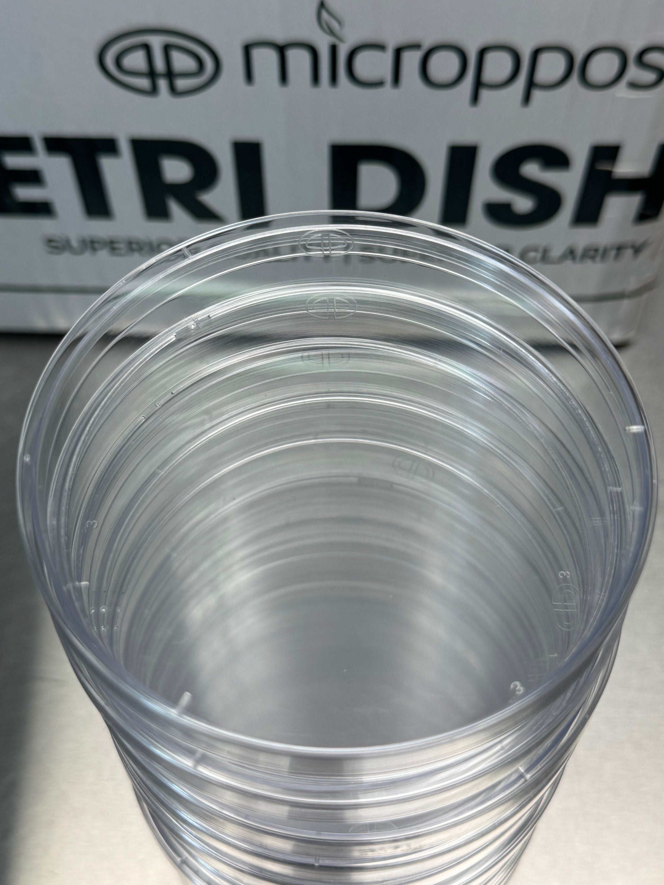 Standard/Disposable 90mm*15mm Polystyrene Petri Dish