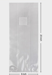 Premium 0.22 Micron Large Spawn Bags 8"x5"x20" (Case of 1,000)