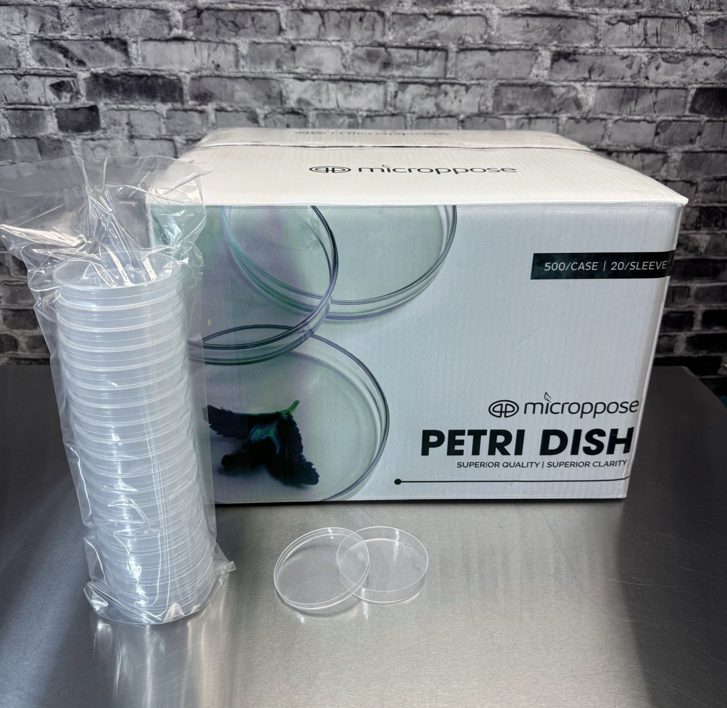 Autoclavable/Reusable 90mm*15mm Polypropylene Petri Dish