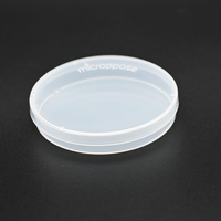 Autoclavable/Reusable 90mm*15mm Polypropylene Petri Dish - Free Shipping